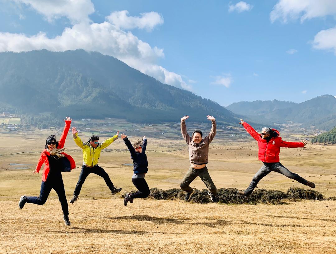 Bhutan faily vacation